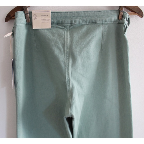 Universal Thread NWT Fair Trade Zipped Ankle Bootcut Green Maternity Pants 8 29 - Picture 5 of 8